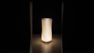 3D printed LED Lamp [upl. by Ahsier]