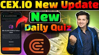 Cexio power tap quiz Answers  cexio power tap new Update  cexio power app Withdrawal  cexio [upl. by Maureene]