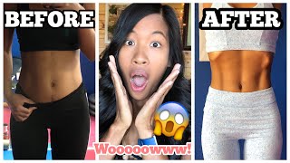 ABS IN 2 WEEKS I DID CHLOE TING 11 LINE ABS amp LOWER ABS WORKOUT [upl. by Teleya503]