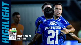 Ezra Wanian Antarkan PERSIB Petik Poin di Samarinda 🔥 Match Highlights Borneo FC vs PERSIB [upl. by Dnomso]