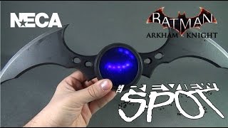 Collectible Spot  NECA Batman Arkham Knight Batarang Replica GameStop Exclusive [upl. by Yrak751]