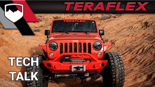 TeraFlex Tech JK PreRunner Kit In Moab Part 1 of 2 [upl. by Onez992]