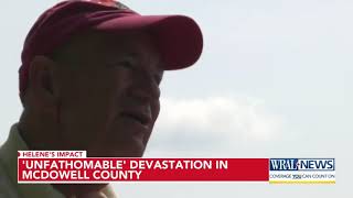 Unfathomable devastation in McDowell County [upl. by Paulita]