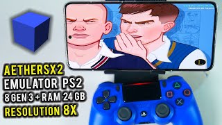 Full Test AetherSX2 Redmi K70 Pro 241TB Emulator PS2 High Res 8X Snapdragon Raja Emulator [upl. by Heyra]