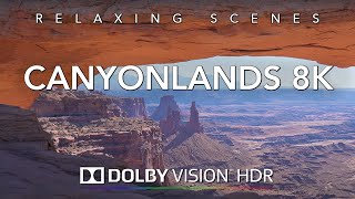 Driving Canyonlands National Park in 8K HDR Dolby Vision  Moab to Canyonlands Utah [upl. by Aiello327]