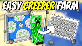 Easy Creeper Farm  Minecraft 119 Tutorial [upl. by Vada192]