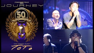 JOURNEY announce quotFreedomquot tour 2024 w TOTO  datesvenues released [upl. by Cullin251]