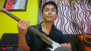 quotKholai Khola  Neetesh Jung Kunwar  Electric Guitar Solo Beginnerquot [upl. by Poyssick177]