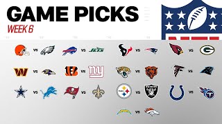 Week 6 Game Picks [upl. by Ubald37]