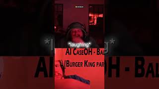 Caseoh Reacts To Burger King Song 😭 [upl. by Eloise]