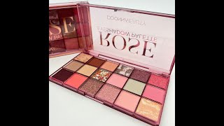 Palette Petit Prix D’Donna Rose  Eva Beauty Access [upl. by Kermit503]