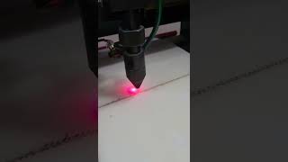 Cutting UHMW with a 80w Omtech CO2 laser cutter [upl. by Ennirok503]