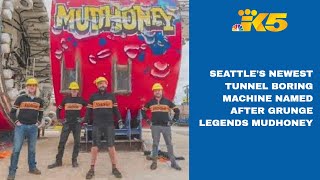 Meet Mudhoney Seattles newest tunnel boring machine gets a name [upl. by Aerdnahc]