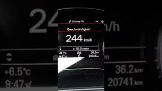 Audi RS6 avant 0293 kph automobile acceleration audirs6avant [upl. by Noside]