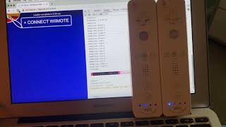 Connecting new Wiimote and switch on relevant LED  WebHID API [upl. by Rozele]