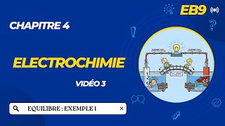 Classe EB9 Vidéo 3Electrochimie Equilibre Exemple 1 [upl. by Hambley]