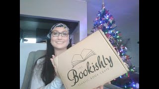 Bookishly Classic Book Crate Unboxing  December 2018 [upl. by Imled]