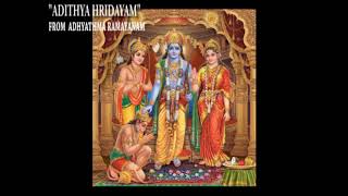 Adithya Hridayam  Adhyatma Ramayanam  Kavalam Srikumar [upl. by Nogem102]