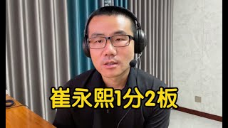 【徐静雨】崔永熙首秀1分2板，他与河村勇辉谁更能留在NBA？ [upl. by Cherilynn]