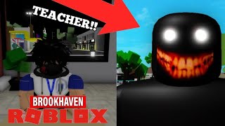 ANG TEACHER NAMING MATAPANG  Brookhaven RP  Roblox [upl. by Aidnac]