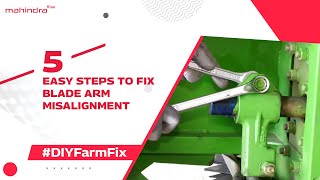 How to Fix a Misaligned Blade Arm in Minutes  Easy DIY Fix [upl. by Ankney]