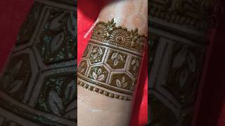 New and latest bridal hand border line mehndi design simple mahendi designs mehndi youtubeshorts [upl. by Sisak]