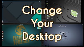 Change Desktop Environments on Linux [upl. by Ahsemo]