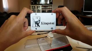 Unboxing SSD Kingston UV400 de 240GB [upl. by Mayman]