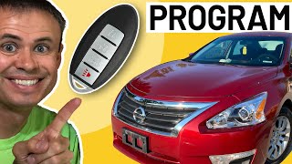 How to Program Nissan Altima Key Fob EASY [upl. by Anifad]