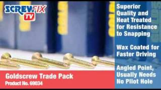 Screwfix Goldscrew Trade Pack 1400Pcs [upl. by Hnoj176]