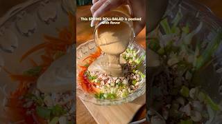 Day 2730 easy salad recipes recipe highproteinsalad fitness healthyrecipes food viral fit [upl. by Argella]