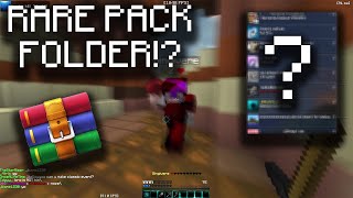 The RAREST  BEST Bedwars PACK Folder 2024 [upl. by Hevak]