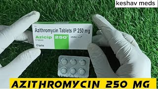 Azithromycin 250 mg Tablet  Azithromycin  Azithromycin Mechanism of Action [upl. by Hilly]