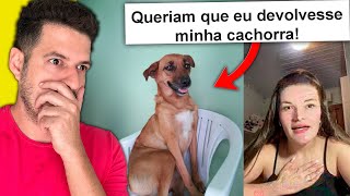 A seguidora terminou o namoro mas não devolveu a cachorra dela [upl. by Amr]