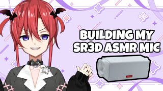 【SR3D DIY Mic】BUILDING MY FIRST ASMR MIC WOAH【VampU  GEN4】asmr justchatting [upl. by Hough]