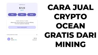 CARA JUAL TOKEN OCEAN HASIL MINING  INSTANT UNTUK PEMULA [upl. by Eynaffit295]