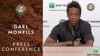 Gaël Monfils Press Conference after Round 1 I RolandGarros 2021 [upl. by Yras903]