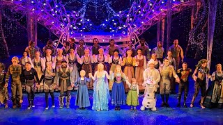 Frozen The Musical London  Final Show Ever  Curtain Call Bows and Speech Sunday 8th September 24 [upl. by Tabib]