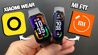 Mi Fit Vs Xiaomi Wear  Qual é o melhor aplicativo para Mi Band [upl. by Trelu]