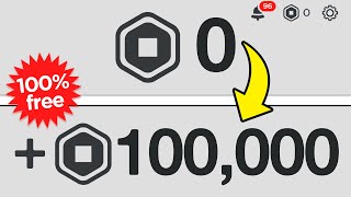 How To Turn 0 ROBUX Into 100000 On Roblox How To Get Free Robux [upl. by Ernst612]