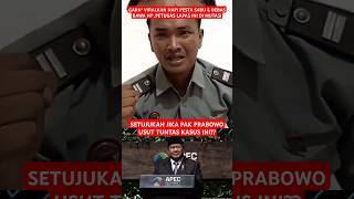 MENURUT KALIAN GIMANA NIH SOB army storytni tni duetbaper prajurittni news duetkeren [upl. by Addie]