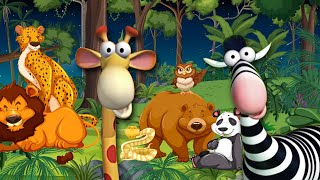 Gazoon  Escape The Jungle  Funny Animated Movie All Episodes  Cartoon For Kids [upl. by Okihcas891]