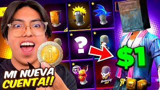 COMPRE una CUENTA de FREE FIRE A 1 PESO😨💎 TIENE EL SAKURA Y EL HIP HOP🤑 [upl. by Avir]