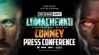 Vasiliy Lomachenko vs Richard Commey  FINAL PRESS CONFERENCE [upl. by Sato256]