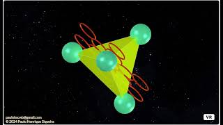 Fruto de la vida  tetraedro  Geometría Sagrada [upl. by Yehc913]