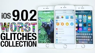 iOS 902 Glitches amp Bugs Collection  More Cool Glitches in iOS 9 [upl. by Sowell]