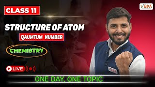 Quantum Numbers  Structure of Atom  Class 11  Chemistry  One Day One Topic [upl. by Alastair]