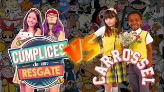 CUMPLICES DE UM RESGATE VS CARROSSEL  BATALHA DE RAP [upl. by Rauscher]