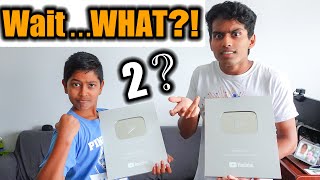 YOUTUBE SENT US ANOTHER PLAY BUTTON 🤔 🤨  VelBros Tamil [upl. by Egag]