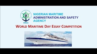 Apply for the NIMASA World Maritime Day Essay Competition Now Nigerian Maritime Administration [upl. by Anwahsiek]